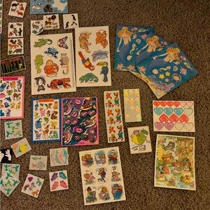 Huge lot of Vintage Stickers